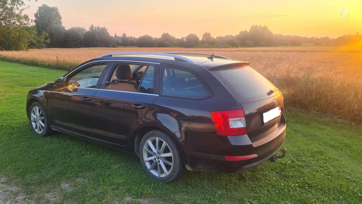 Skoda Octavia 2015 — салон