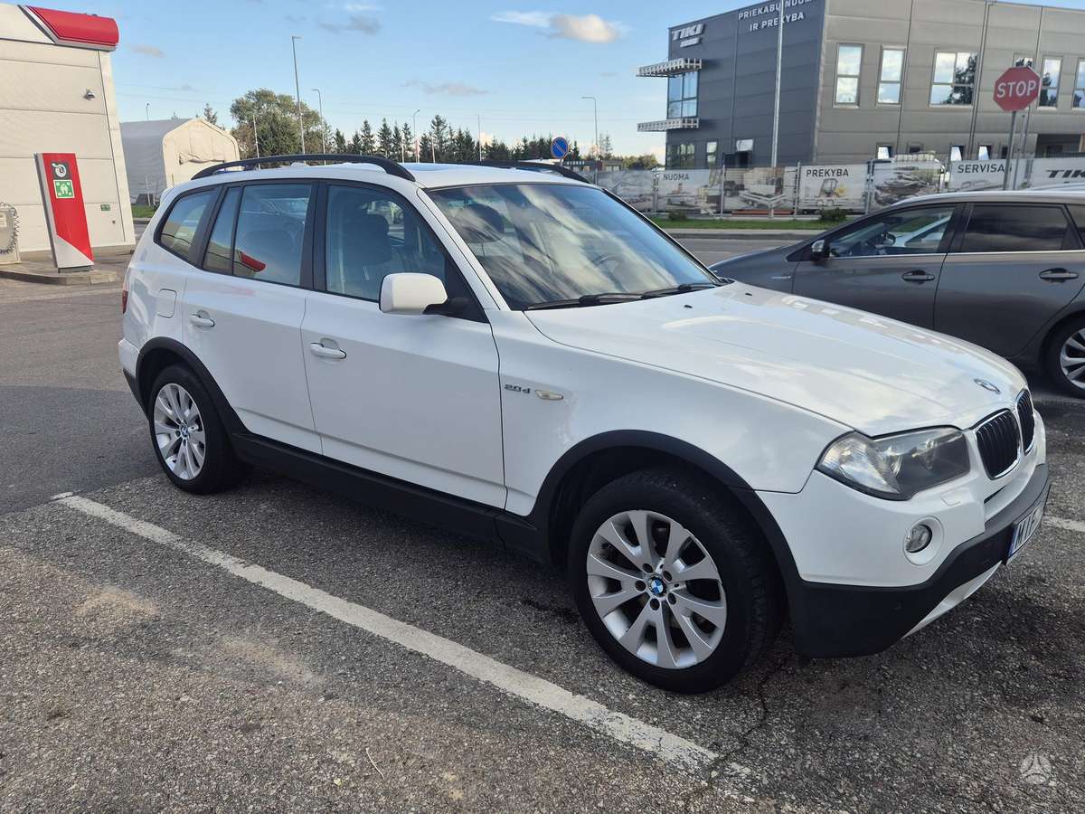 BMW X3 2008 — вигляд ззаду