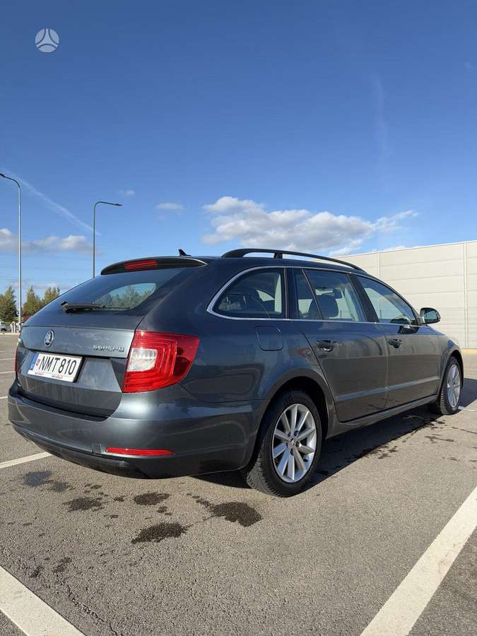 Skoda Superb 2015 — interior
