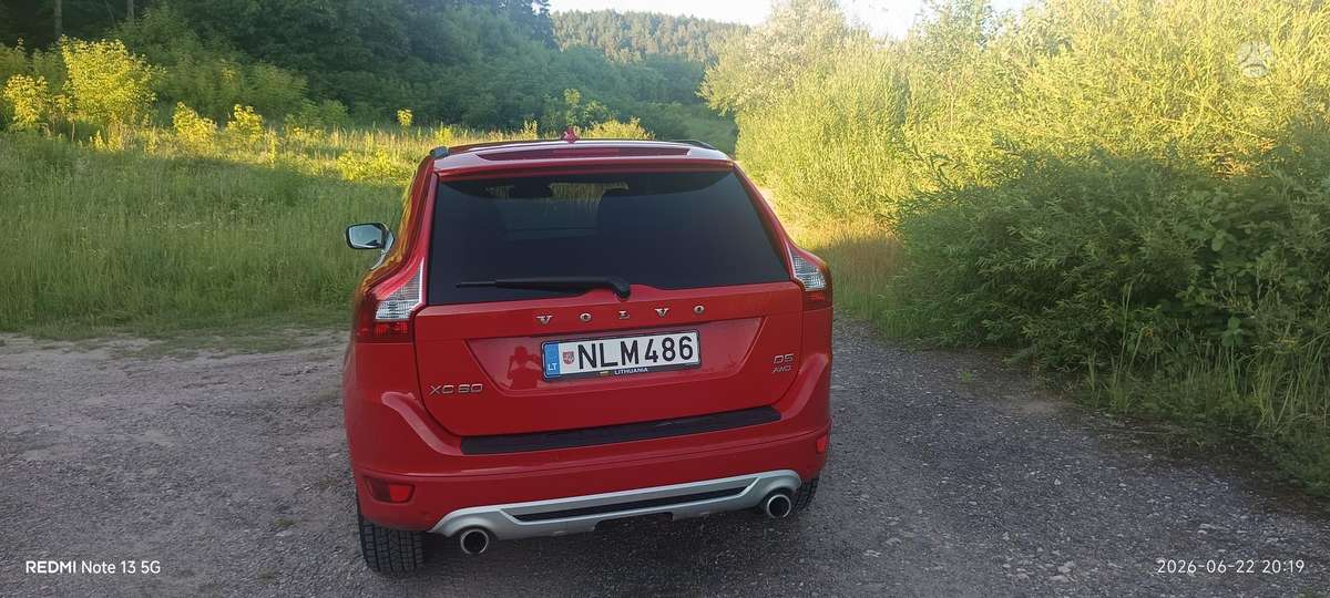 Volvo XC60 2012 — вигляд ззаду