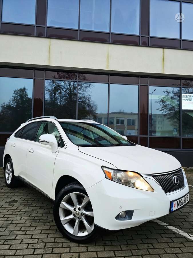 Lexus RX 2011 — вигляд ззаду
