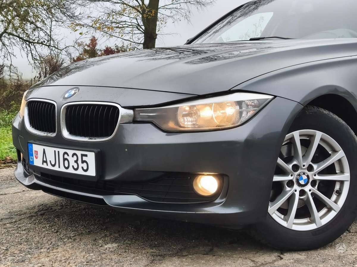 BMW 316 2014 — вигляд ззаду