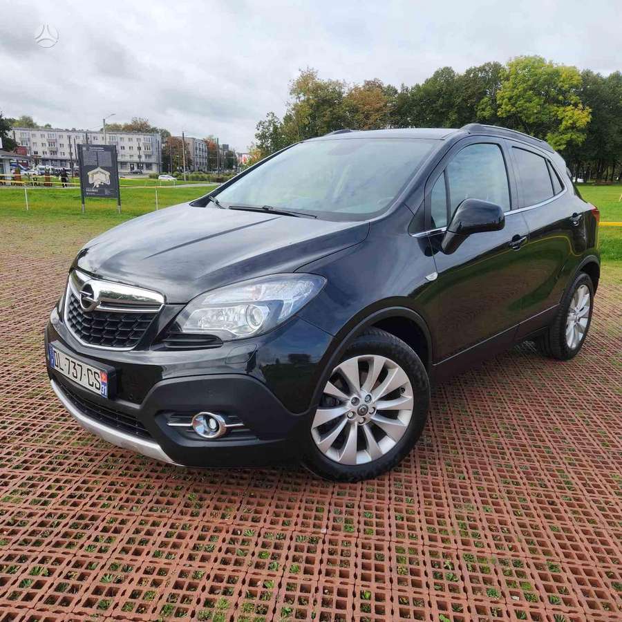 Opel Mokka 2014 — вигляд ззаду
