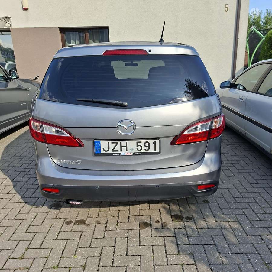 Mazda 5 2012 — engine 2489 cm³, 156 HP (115kW)
