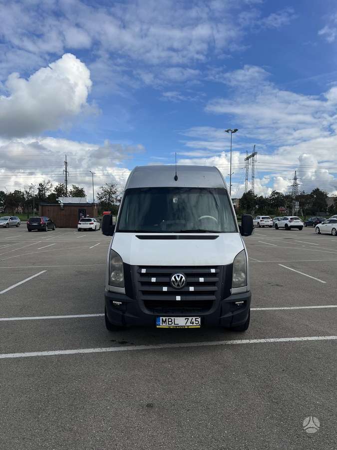 Volkswagen Crafter 2007 — rear view
