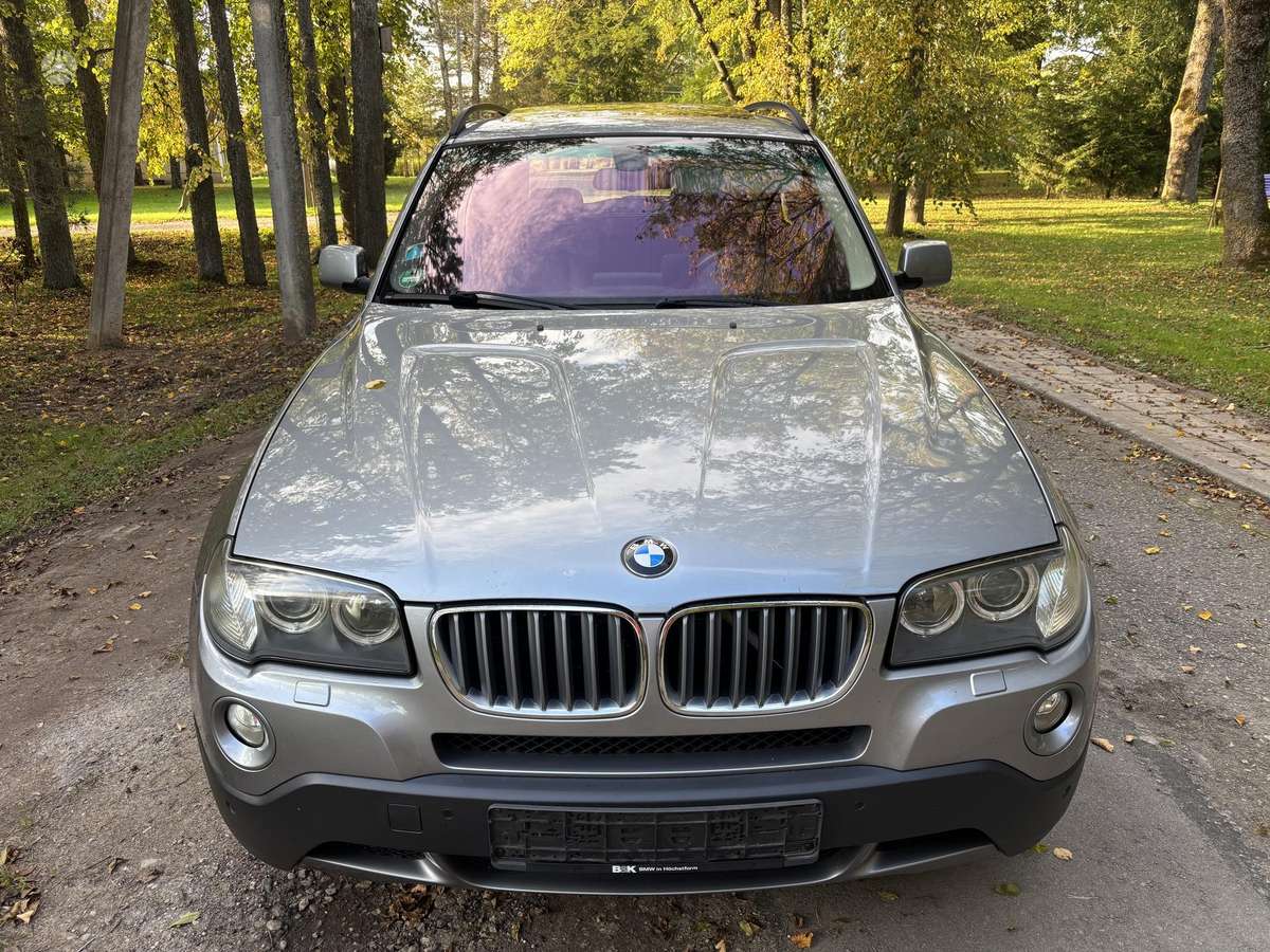 BMW X3 2007 — rear view