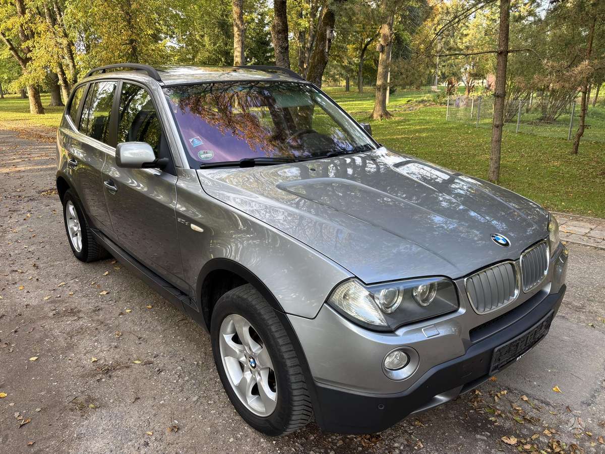 BMW X3 2007 — interior