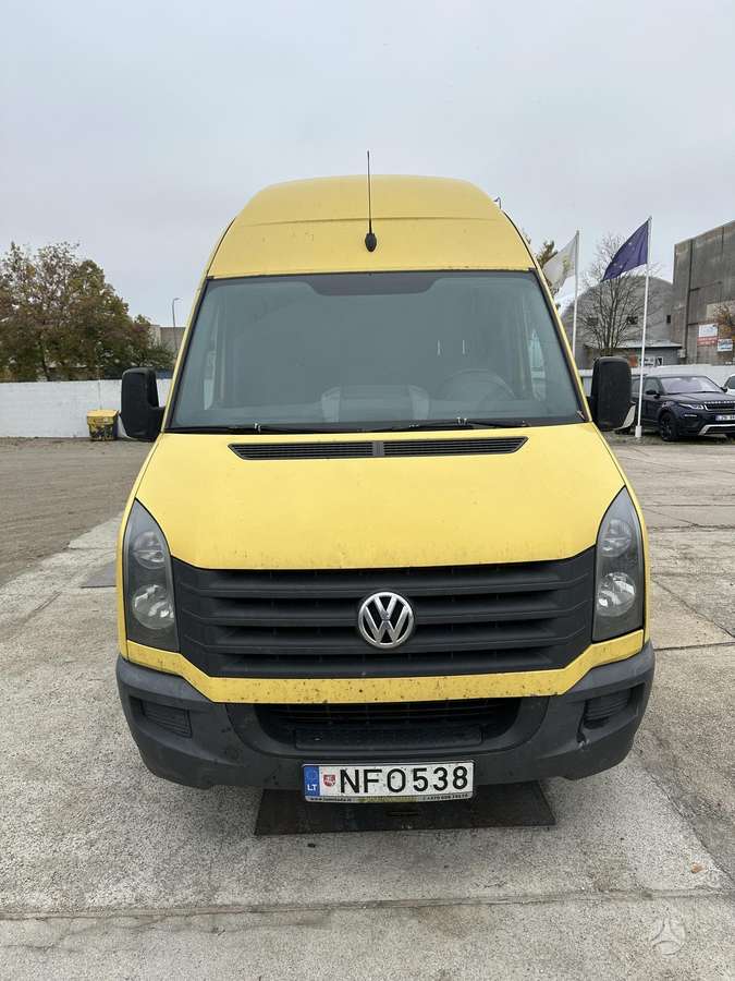 Volkswagen Crafter 2015 — вигляд ззаду