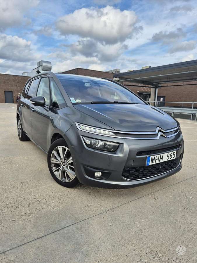 Citroen Grand 2014 — вигляд ззаду