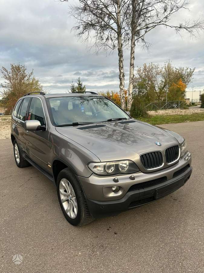 BMW X5 2006 — вигляд ззаду