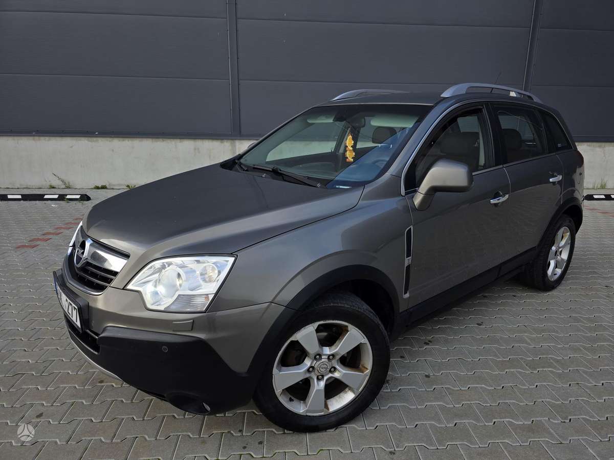 Opel Antara 2007 — rear view