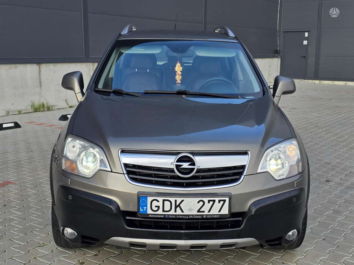 Opel Antara 2007 — interior