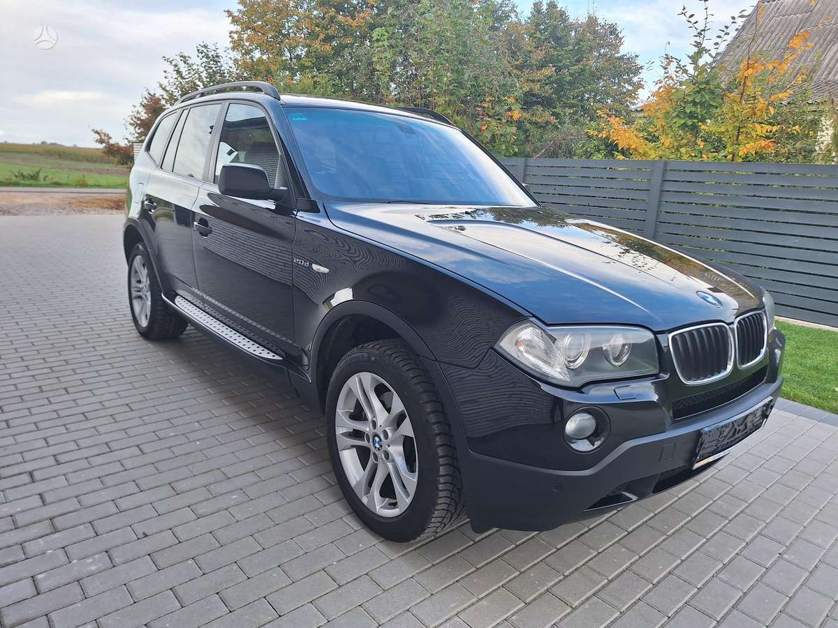 BMW X3 2008 — вигляд ззаду
