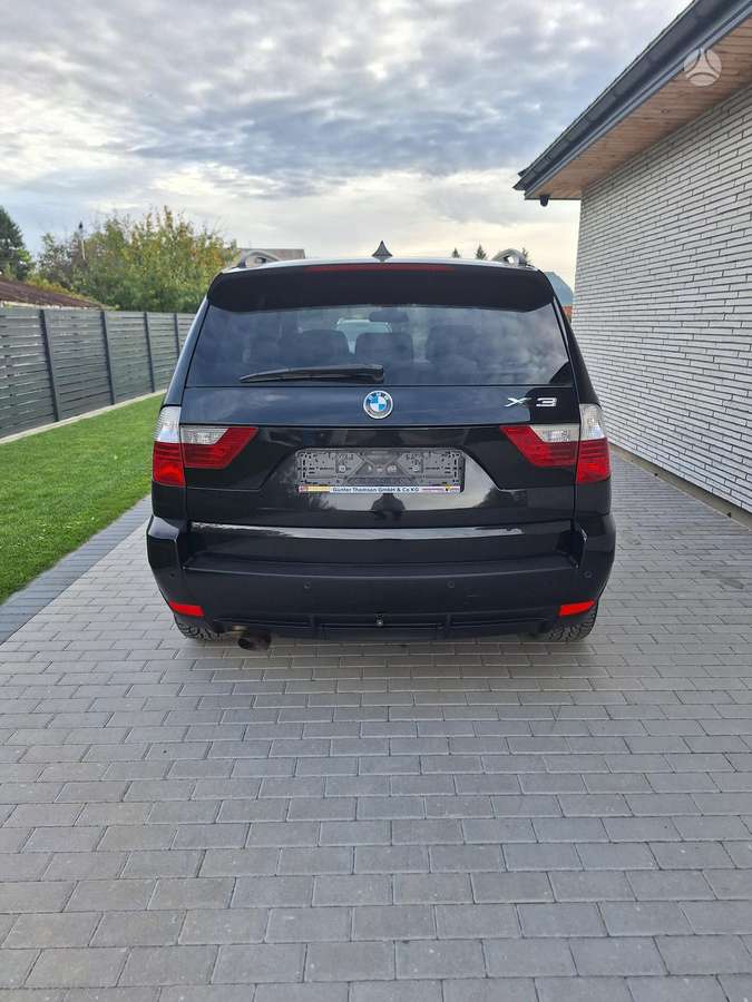BMW X3 2008 — салон