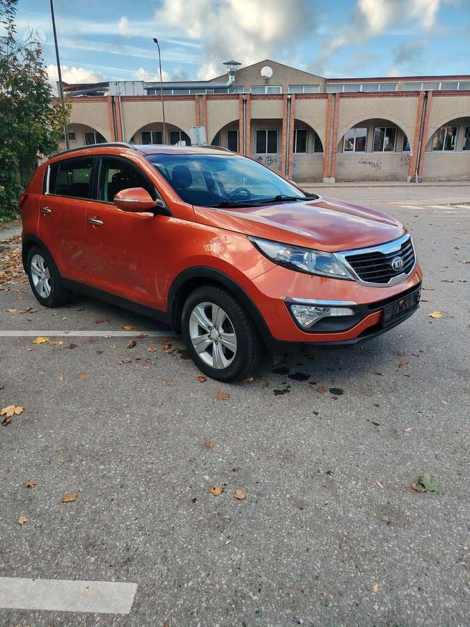 Kia Sportage 2013 — вигляд ззаду