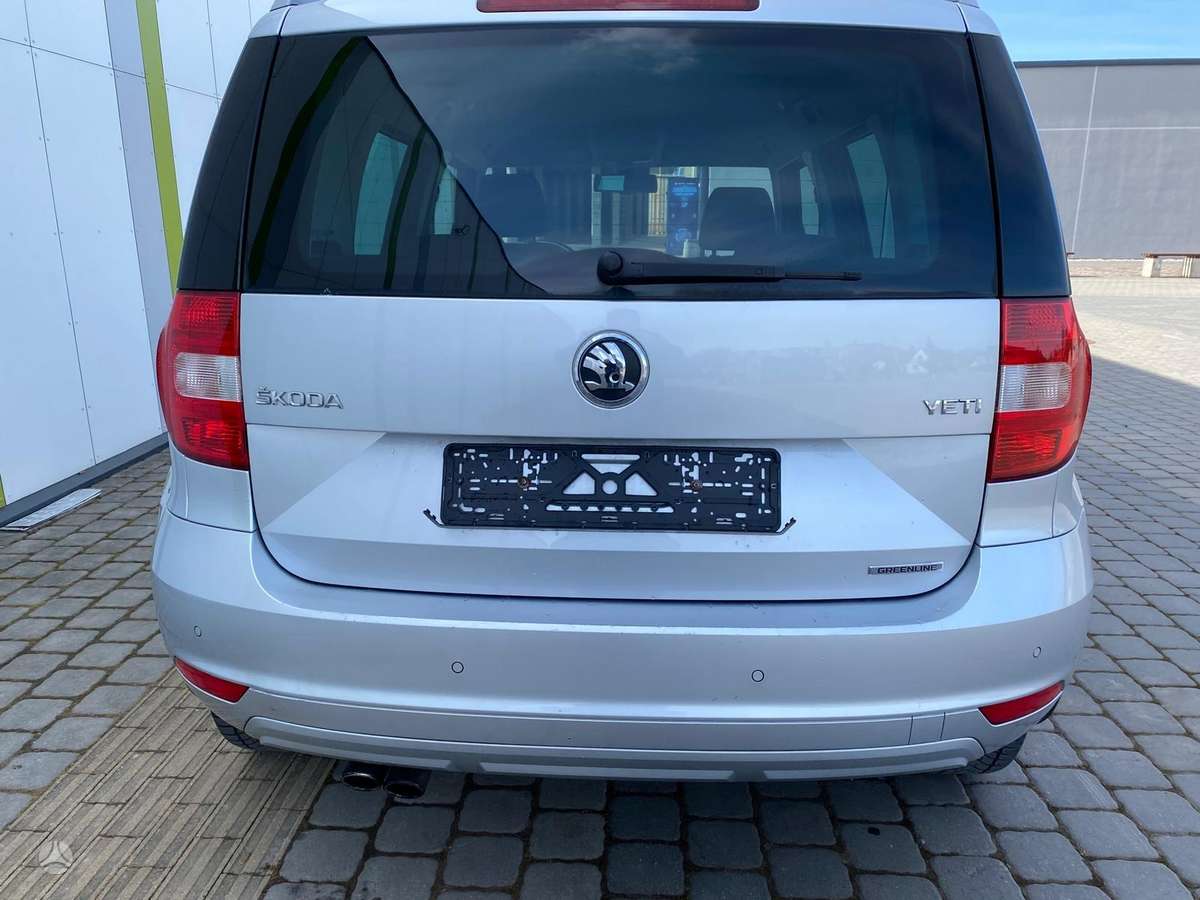 Skoda Yeti 2014 — двигун 1598 cm³, 105 HP (77kW)
