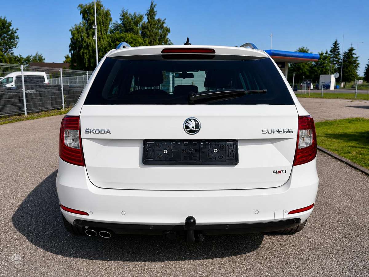 Skoda Superb 2015 — engine 1968 cm³, 170 HP (125kW)