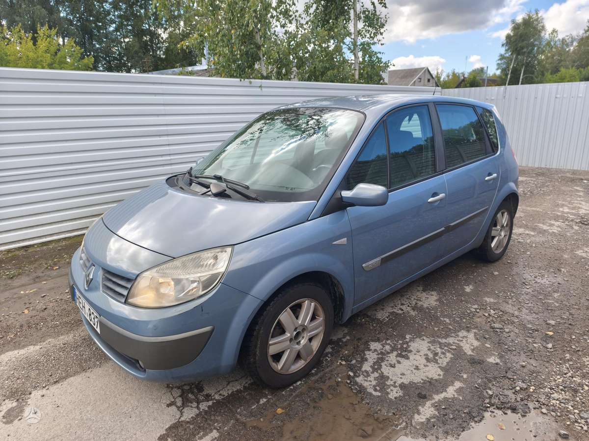 Renault Scenic 2006 — engine 1500 cm³, 86 HP (63kW)