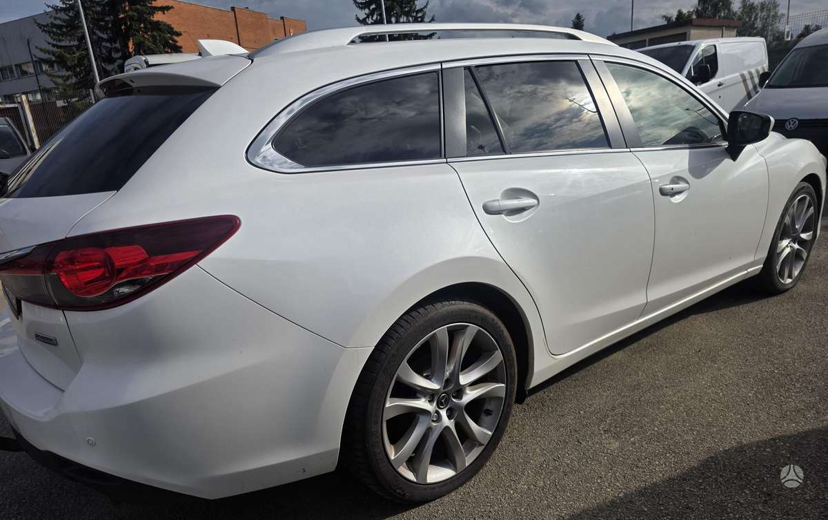 Mazda 6 2013 — rear view