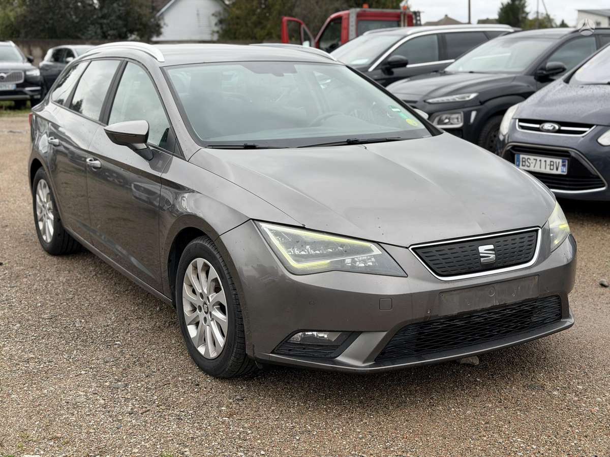 Seat Leon 2014 — вигляд ззаду
