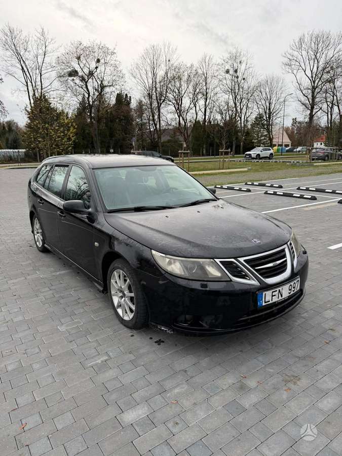 Saab 9-3 2008 — вигляд ззаду