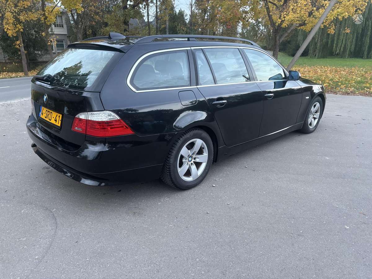 BMW 520 2007 — engine 1995 cm³, 163 HP (120kW)