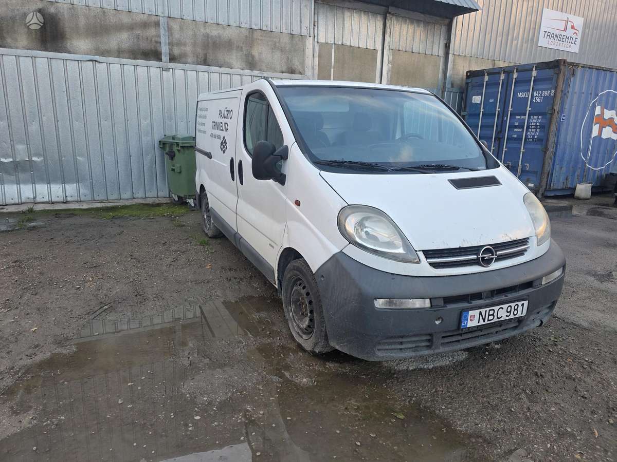 Opel Vivaro 2004 — авто для ЗСУ з Європи