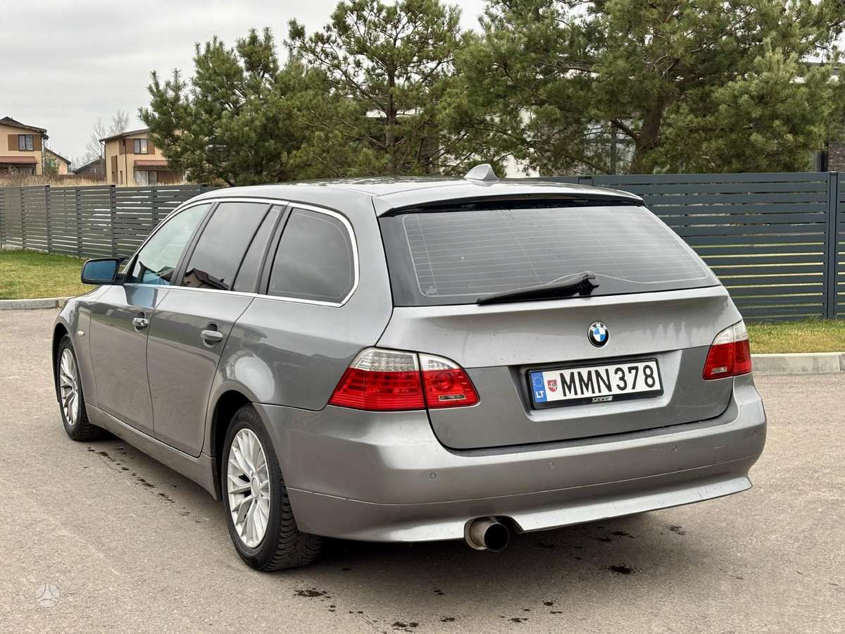 BMW 520 2008 — engine 1995 cm³, 177 HP (130kW)