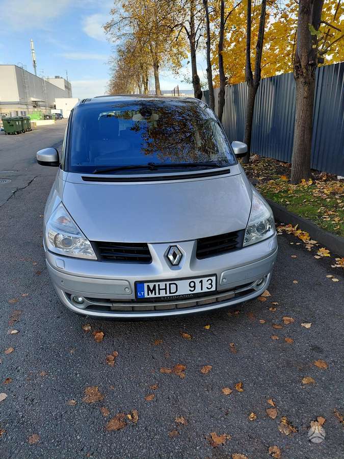 Renault Espace 2011 — rear view