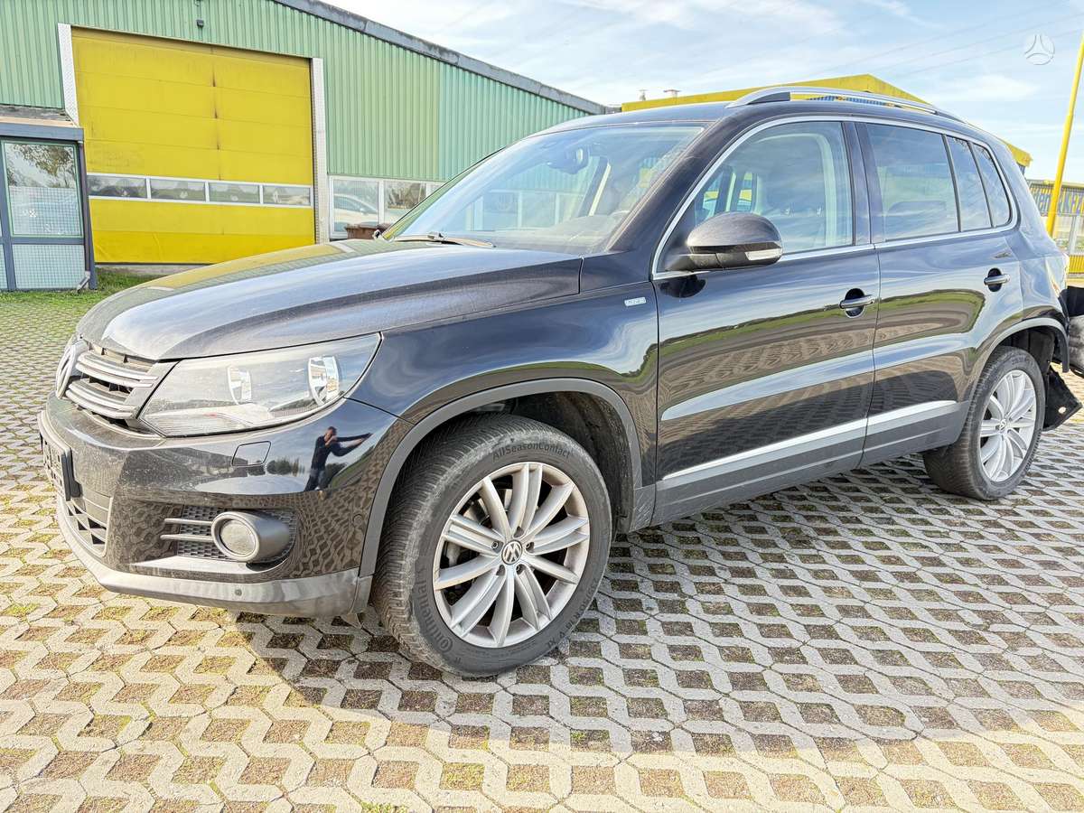 Volkswagen Tiguan 2014 — rear view