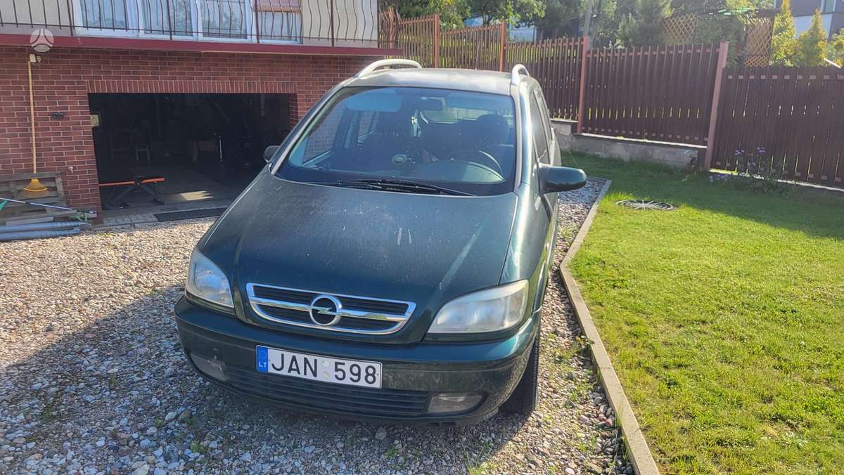 Opel Zafira 2004 — engine 1995 cm³, 101 HP (74kW)