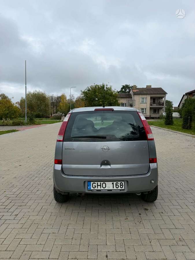 Opel Meriva 2005 — engine 1600 cm³