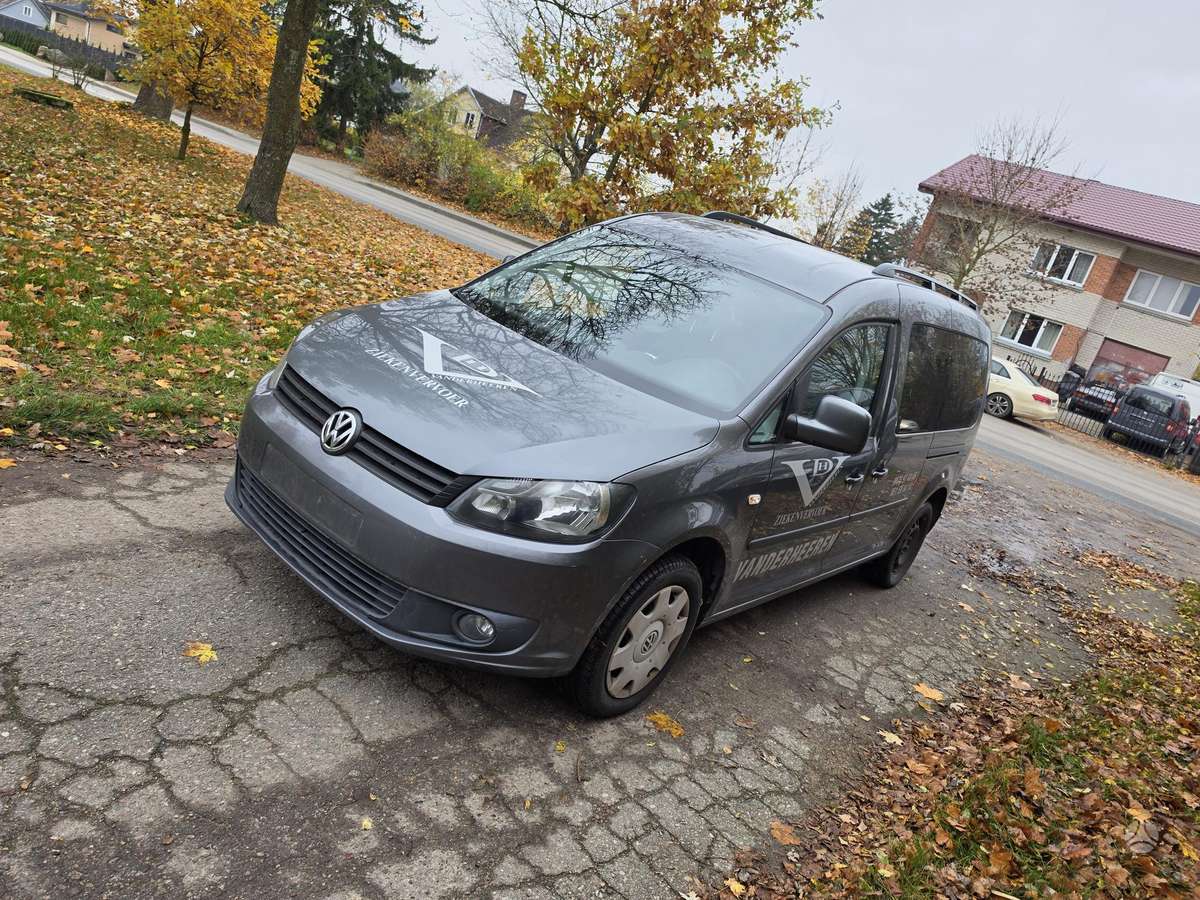 Volkswagen Caddy 2013 — вигляд ззаду