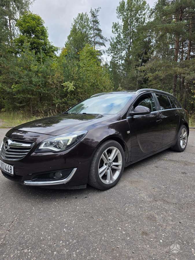 Opel Insignia 2014 — rear view