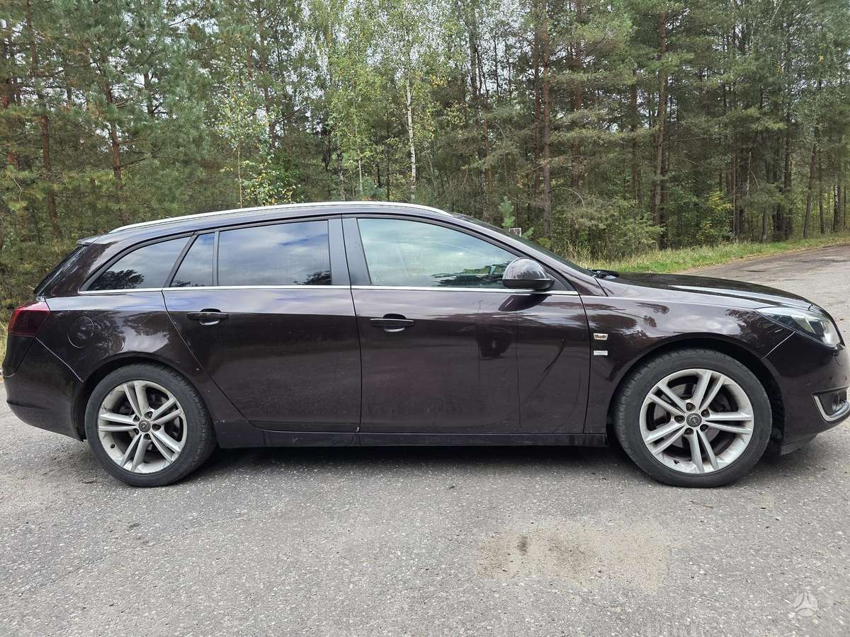 Opel Insignia 2014 — engine 2000 cm³, 140 HP (103kW)