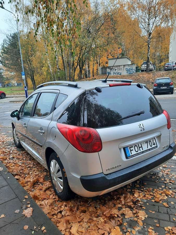 Peugeot 207 2008 — вигляд ззаду