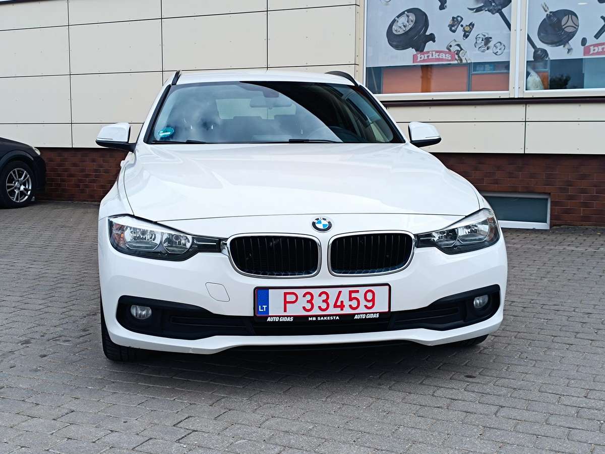 BMW 316 2015 — вигляд ззаду