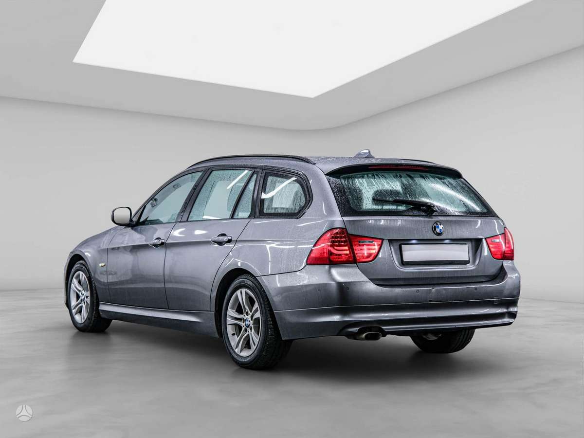 BMW 318 2010 — rear view