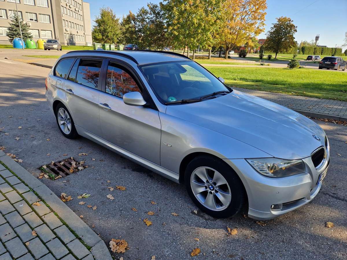 BMW 318 2010 — rear view