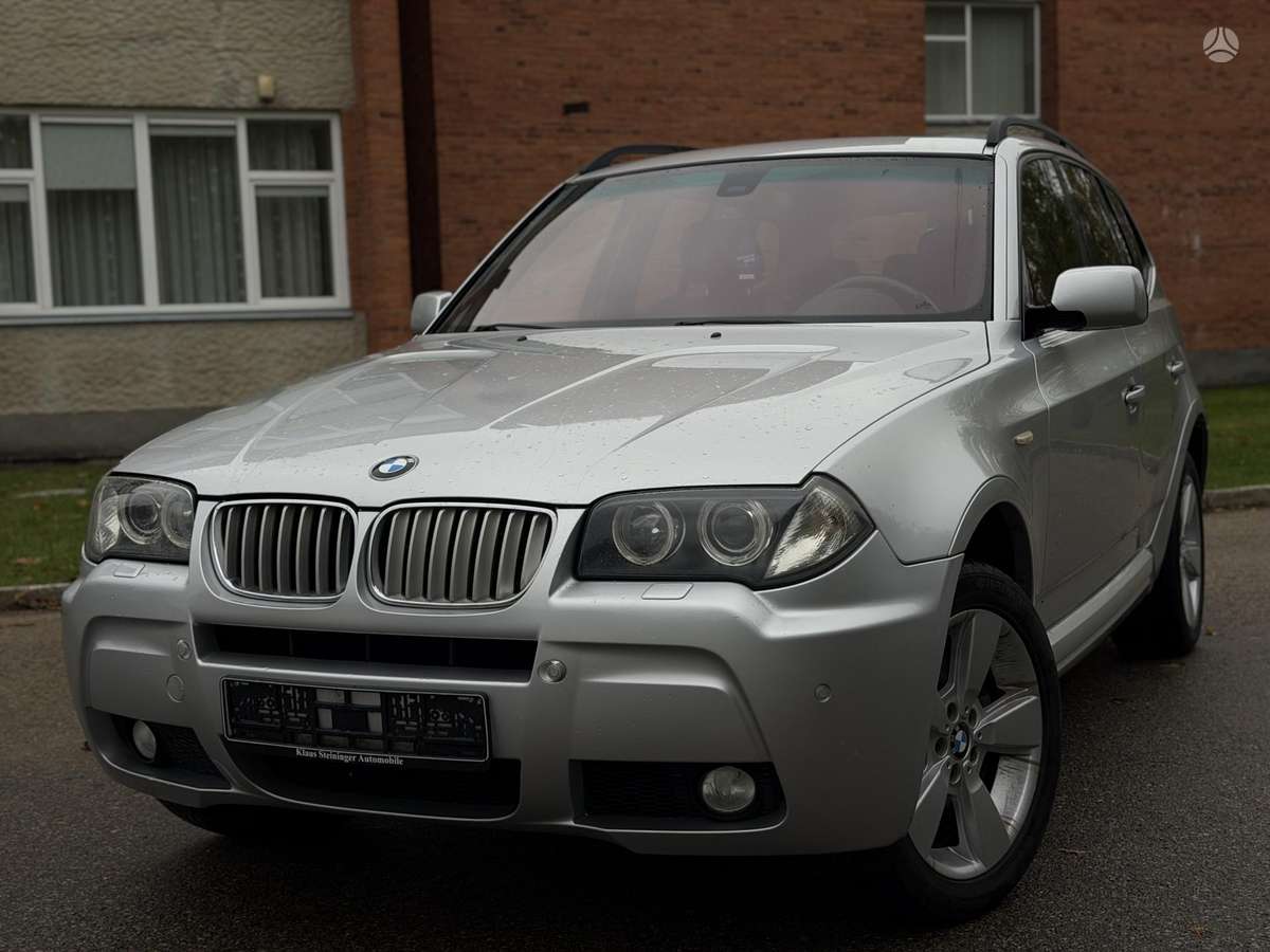 BMW X3 2007 — вигляд ззаду