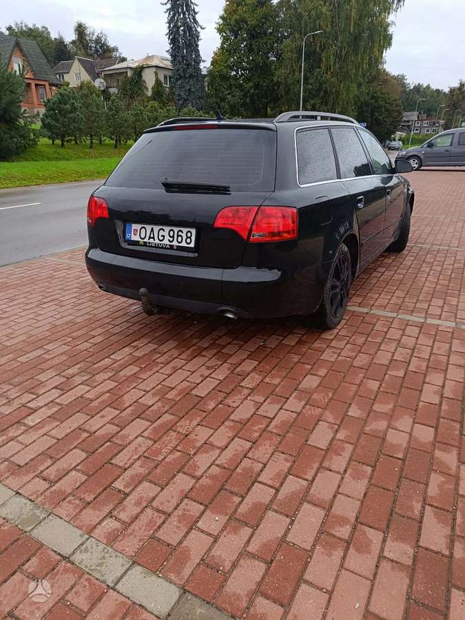 Audi A4 2007 — rear view