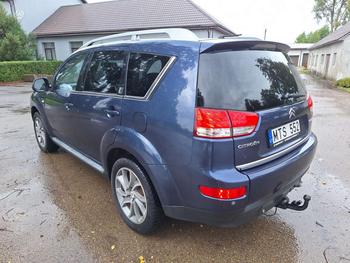 Citroen C-Crosser 2009 — engine 2179 cm³, 156 HP (115kW)