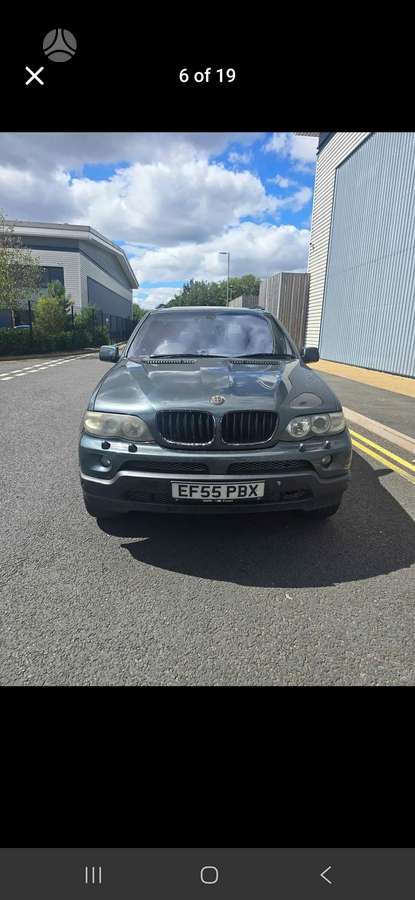 BMW X5 2005 — rear view