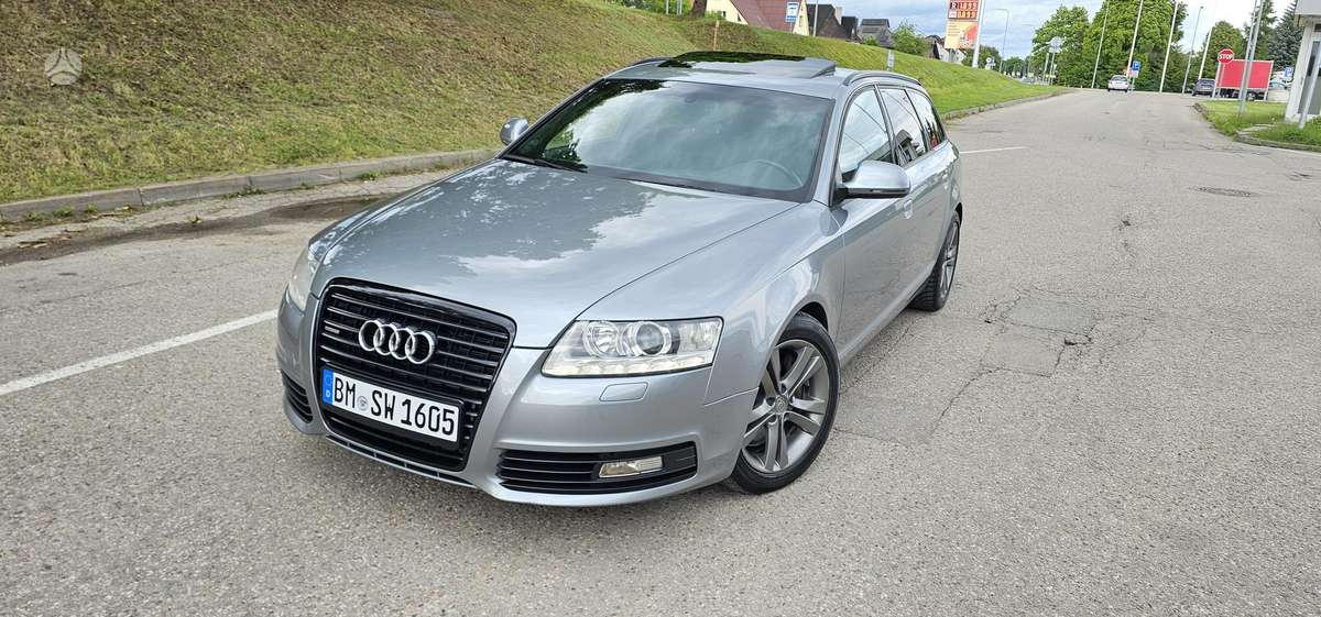 Audi A6 2009 — rear view