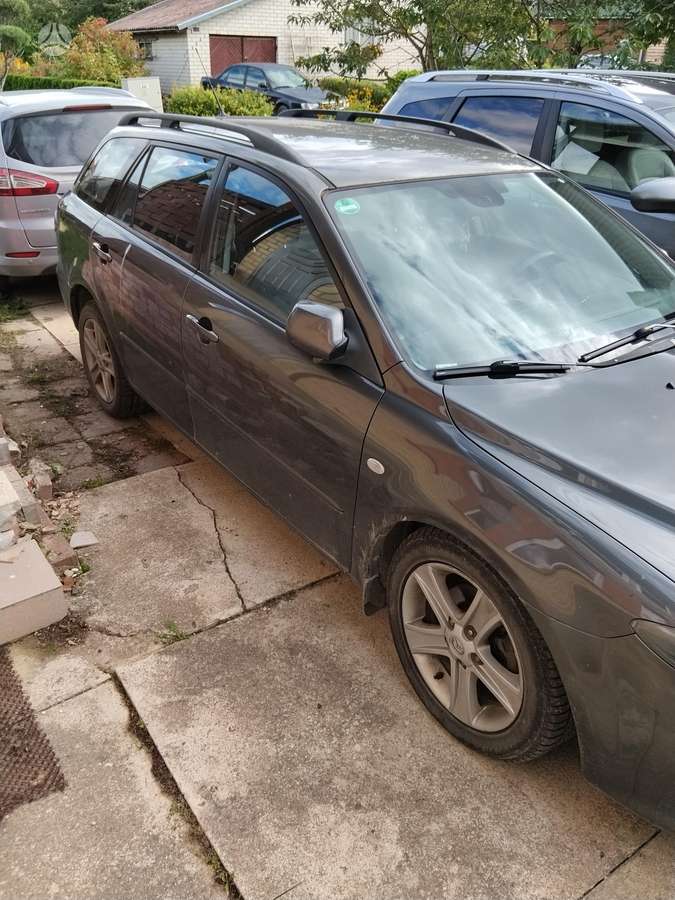 Mazda 6 2007 — rear view