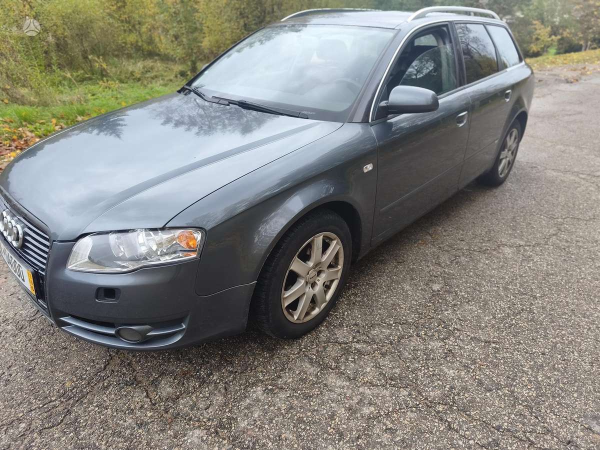 Audi A4 2007 — вигляд ззаду