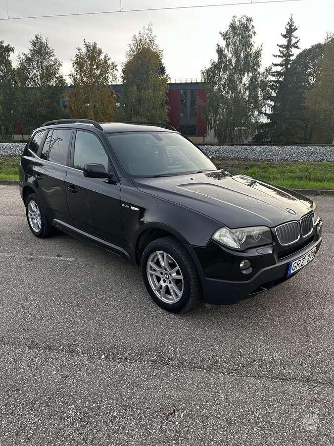 BMW X3 2007 — вигляд ззаду
