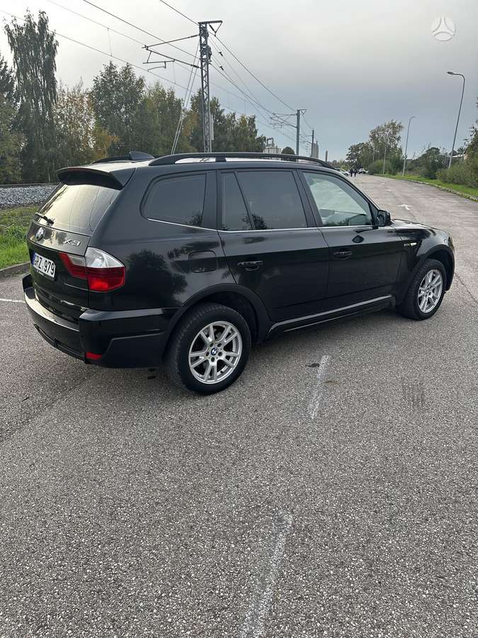 BMW X3 2007 — салон