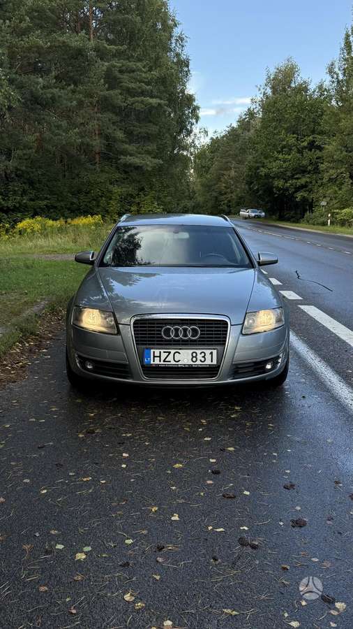 Audi A6 2007 — вигляд ззаду