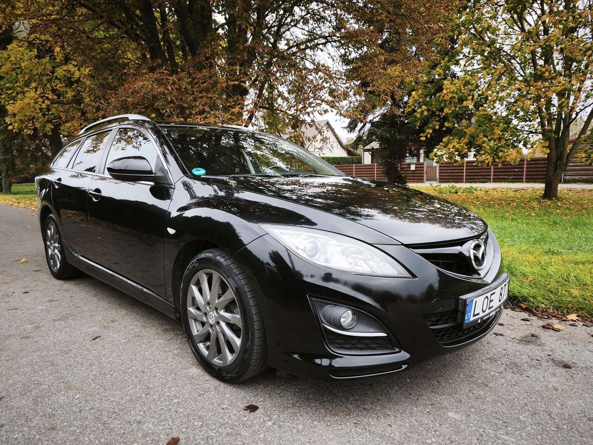 Mazda 6 2012 — вигляд ззаду